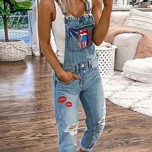 1 left!!✨Jeans jumpsuit